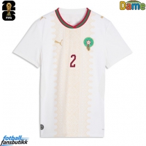 Marokko Achraf Hakimi #2 Bortedrakt Dame VM 2026 Kortermet